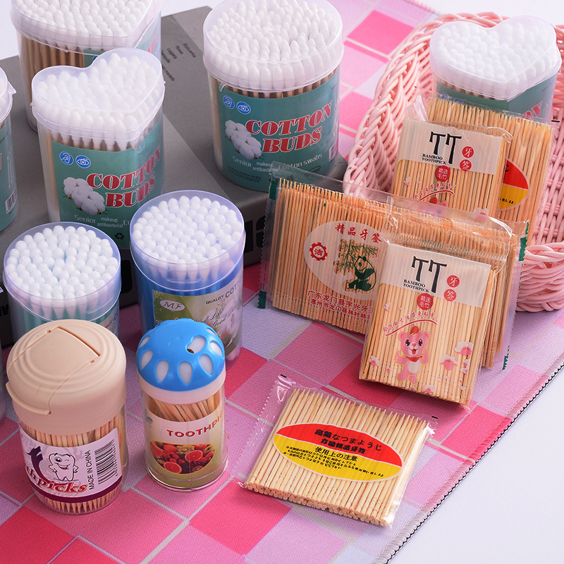 Bamboo Products Toothpick disposable Double head hotel Restaurant household Portable packing Single head Bamboo Toothpick wholesale