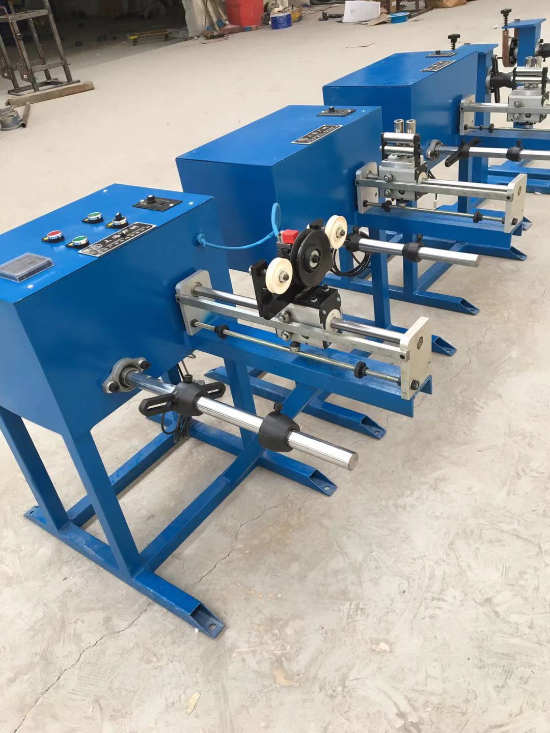 小型收线机成卷机卷线机成圈轴放料架卷线电线电缆放料机铁丝铜丝