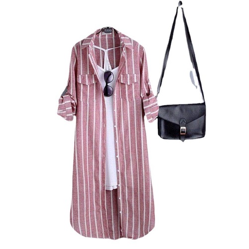 Sun Protection Shirt Women 2025 Plus Size Loose Medium Long Sleeve Slimming Fashion Checkered Blouse Women Casual Jacket Women