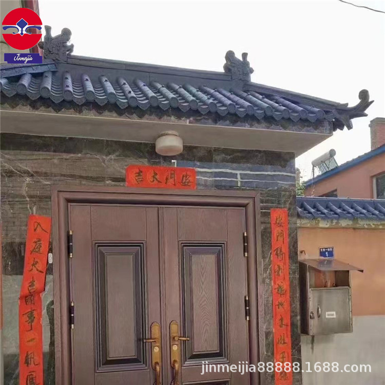 沈阳金美佳一手源头  树脂瓦厂家 仿古瓦 价格合理 造型美观