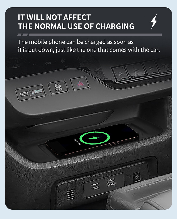 Suitable for 23-25 Serena C28 Central Control Wireless Charging Silicone Anti-Slip Mat Car Special Modification Accessories
