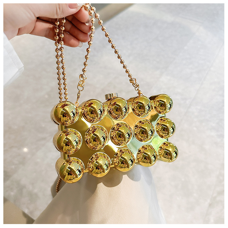 Acrylic bag 2025 New style, European and American cross-border single-shoulder fashionable design women's chain box bag undefined