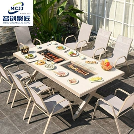 户外金属桌椅;藤编桌椅;户外实木桌椅