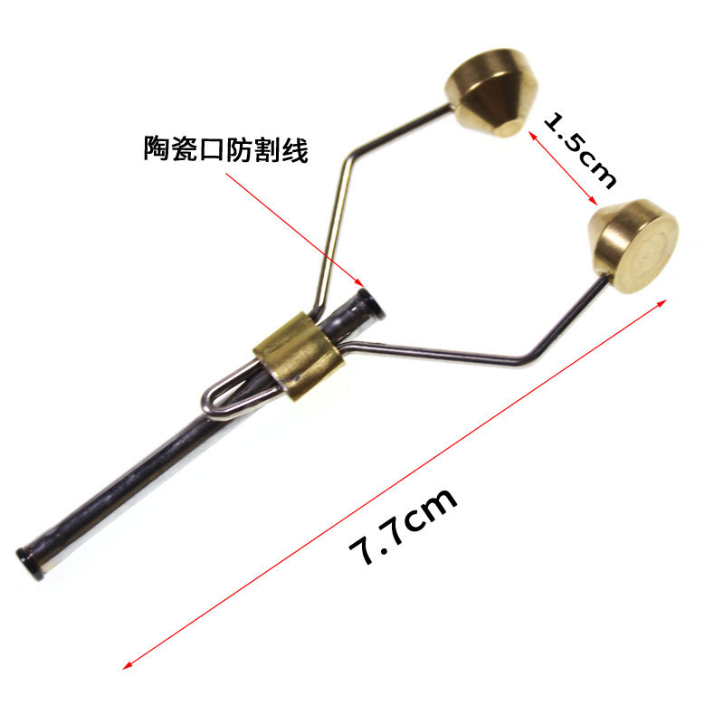 Venta al por mayor de la pesca con mosca gancho herramienta de encuadernación Winder suave no lastimar hilo de lana