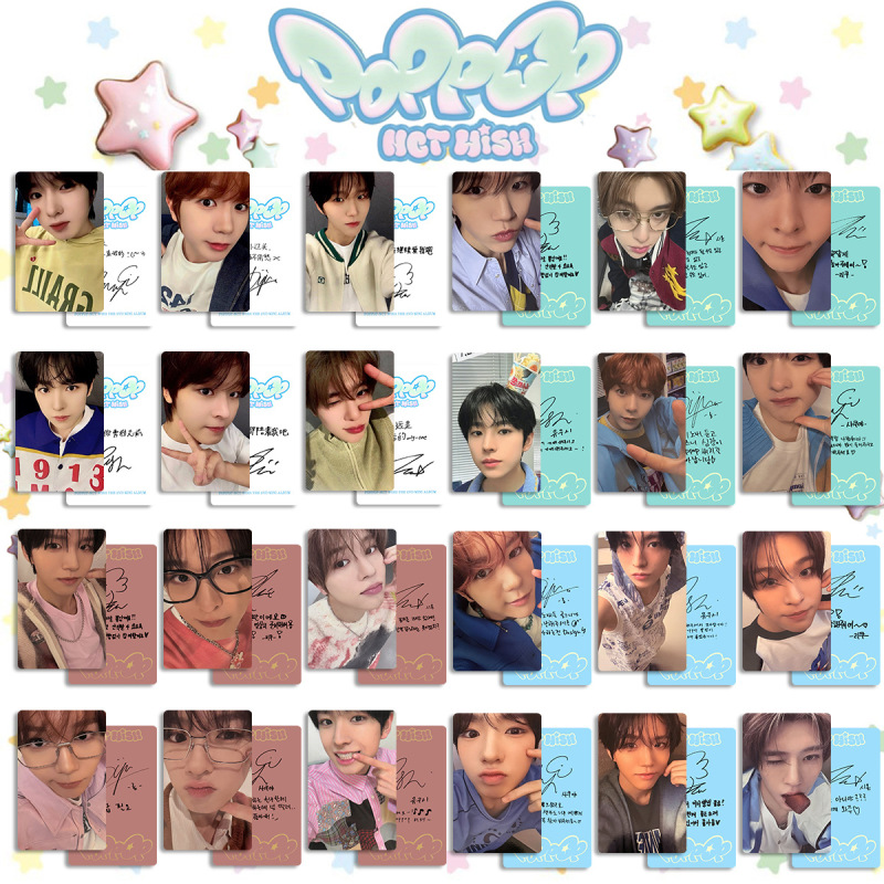 NCT WISH花园poppop周边小卡 特典卡 PB小卡 泡泡摩奇小卡 吴是温|undefined