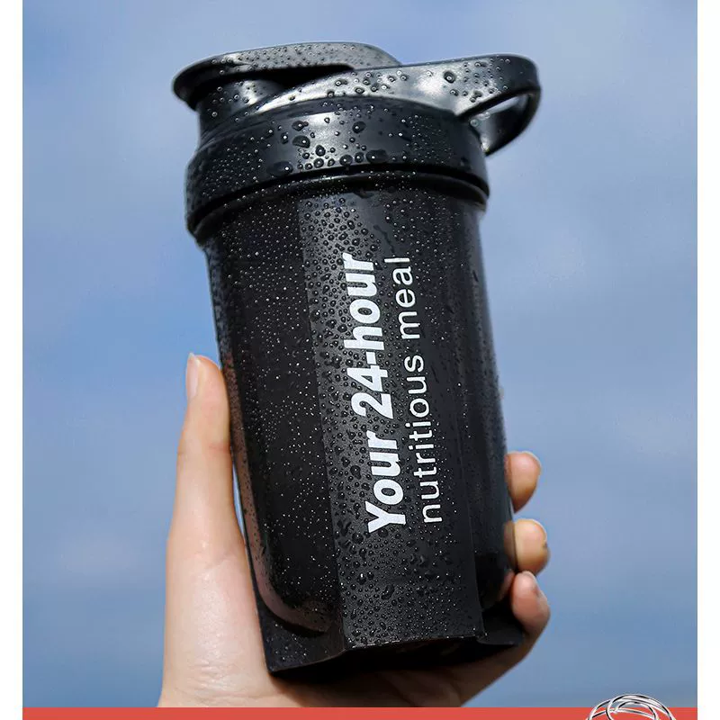 Мужская чашка-шейкер, женская чашка для замены еды с протеиновым порошком, чашка для смешивания молочных коктейлей, весы для спортивной чашки для воды для фитнеса, портативная чашка для смешивания шариков