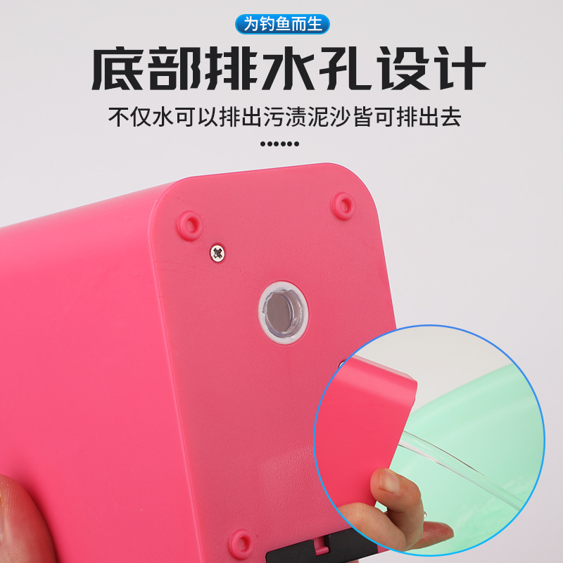 Pesca en el mar Luya cebo de hierro Luz de relleno luminoso luz UV acumulador LED UV impermeable buena carga USB