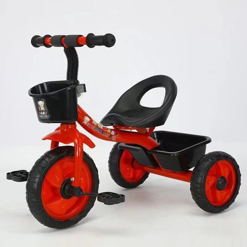 Factory Kidsren's Tricycle, Male and Female Baby Bicycle, 2-6 Years Old Kids Anti-Rollover Bicycle, Reversible Bicycle