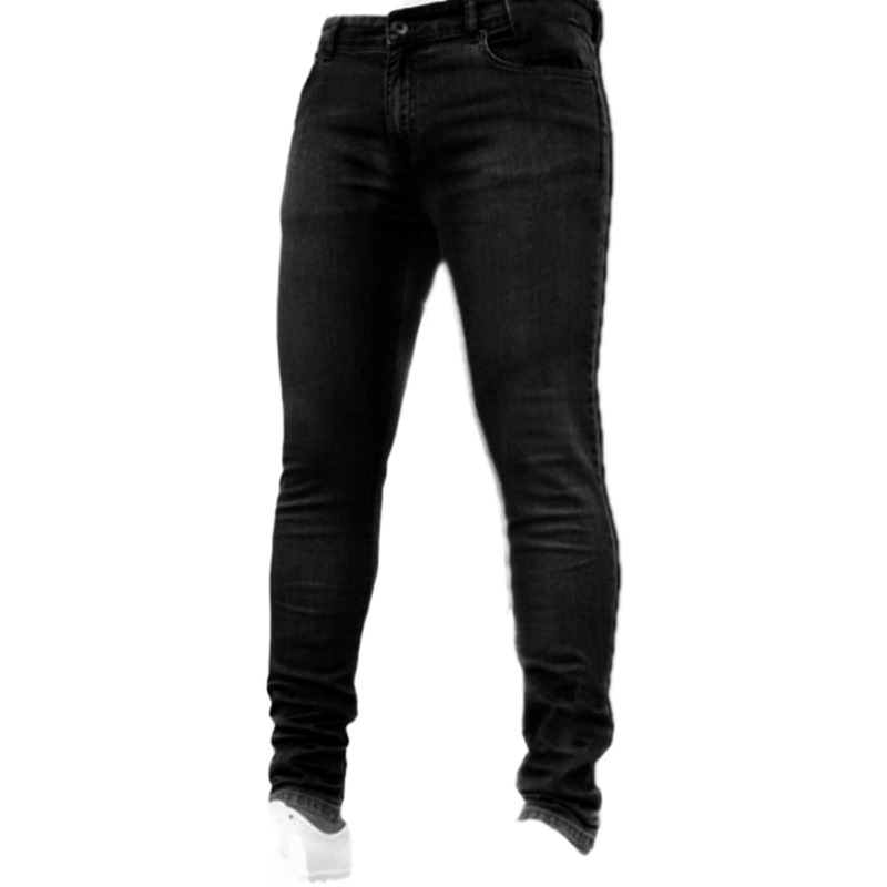 2025 Amazon EBay Independent Station Ropa de hombre Pantalones ajustados de estilo caliente europeos y americanos Vaqueros de hombre