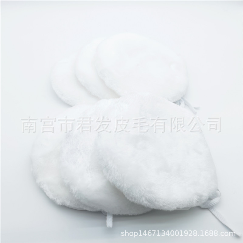 现货供应180mm超细纤维系带款汽车抛光打蜡套系绳款羊毛抛光垫