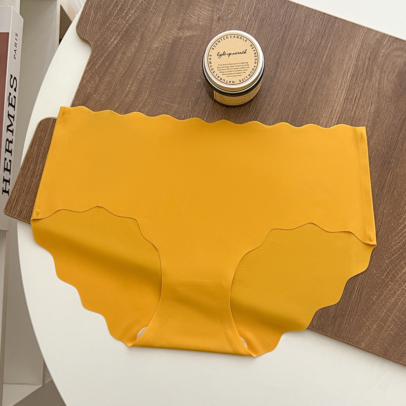 Hielo transfronterizo sin marcas ropa interior de secado rápido delgada de algodón transpirable comercio exterior de tamaño grande damas al por mayor entrepierna de algodón