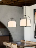 Art lamp ресторанная люстра с прожектором ресторан в японском стиле обеденный стол китайский Ретро отель столовая магазин