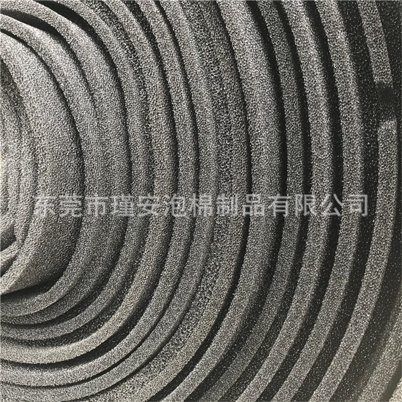 东莞供应水槽架沥水海绵防堵透气屋檐排水过滤海绵可裁切冲型