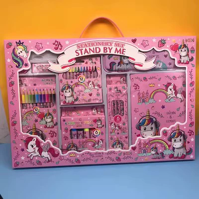 Подарочный набор канцелярии (Hello Kitty) Stand By Me — творческий набор для школьников, 43,5×29,5×2,4 см