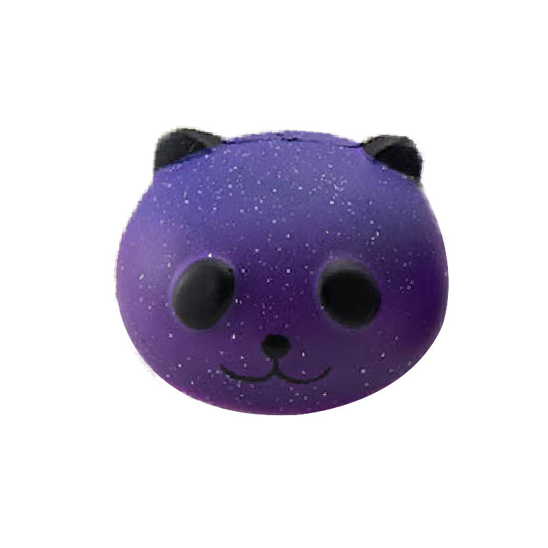 다크 퍼플 팬더 헤드