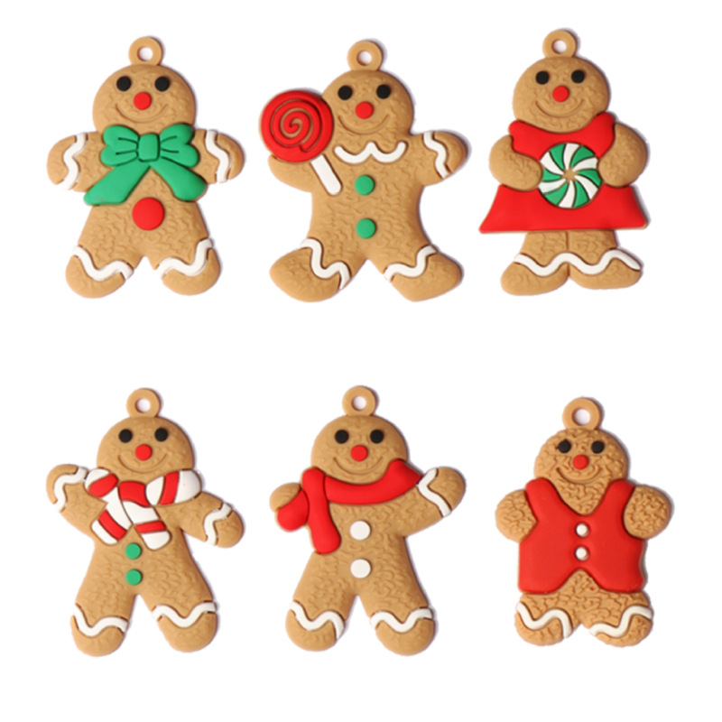 在庫ありクリスマスジンジャーブレッドモンスターペンダントクリスマスツリーデコレーションビスケットマンペンダントクリスマスツリーペンダントアレンジメント卸売|undefined