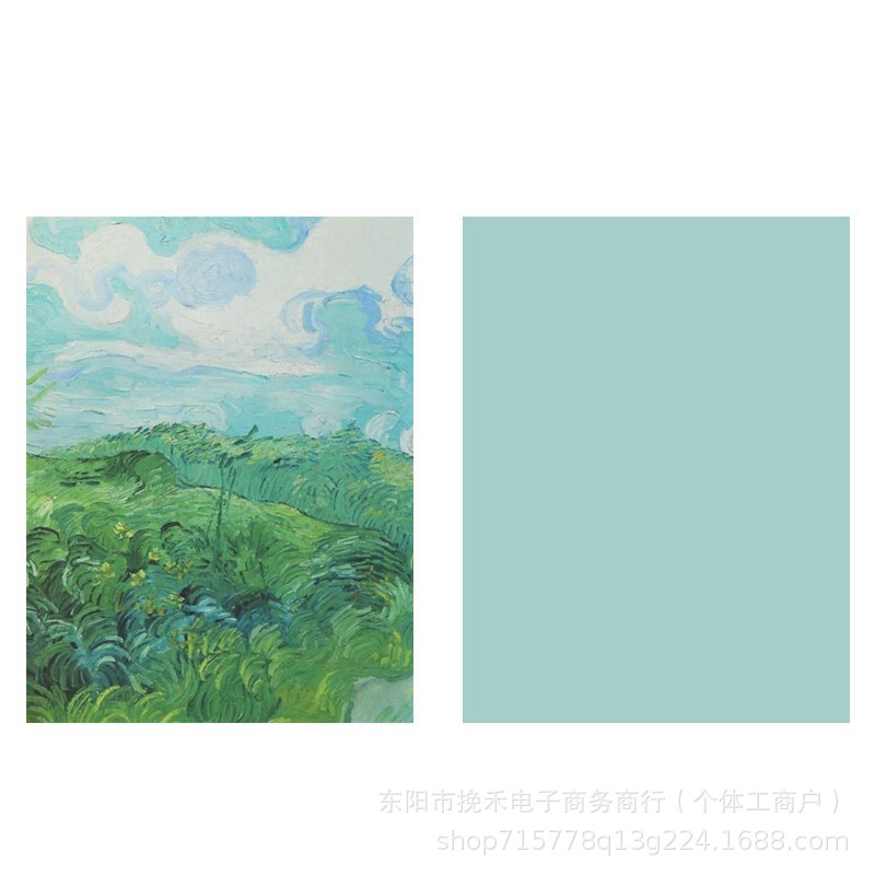 영문 없음, 들판의 산들바람 10장 (35*50cm); 기타