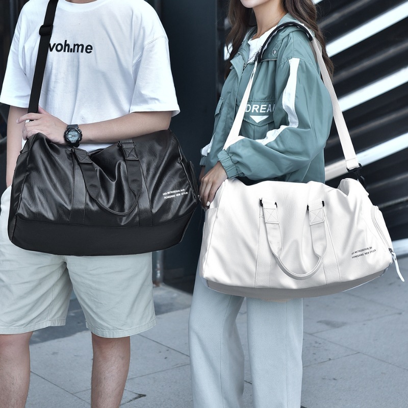 Sac à main de grande capacité pour hommes, bagages de loisirs à la mode, sac de voyage pour sports de plein air, sac de fitness à séparation sèche et humide_voghion.com