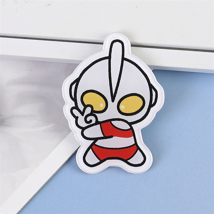 日韓ソフト萌えアニメ恐竜怪獣アクリルブローチ卸売りオーダーメイドバッグかわいいバッジのペンダント卸売り|undefined
