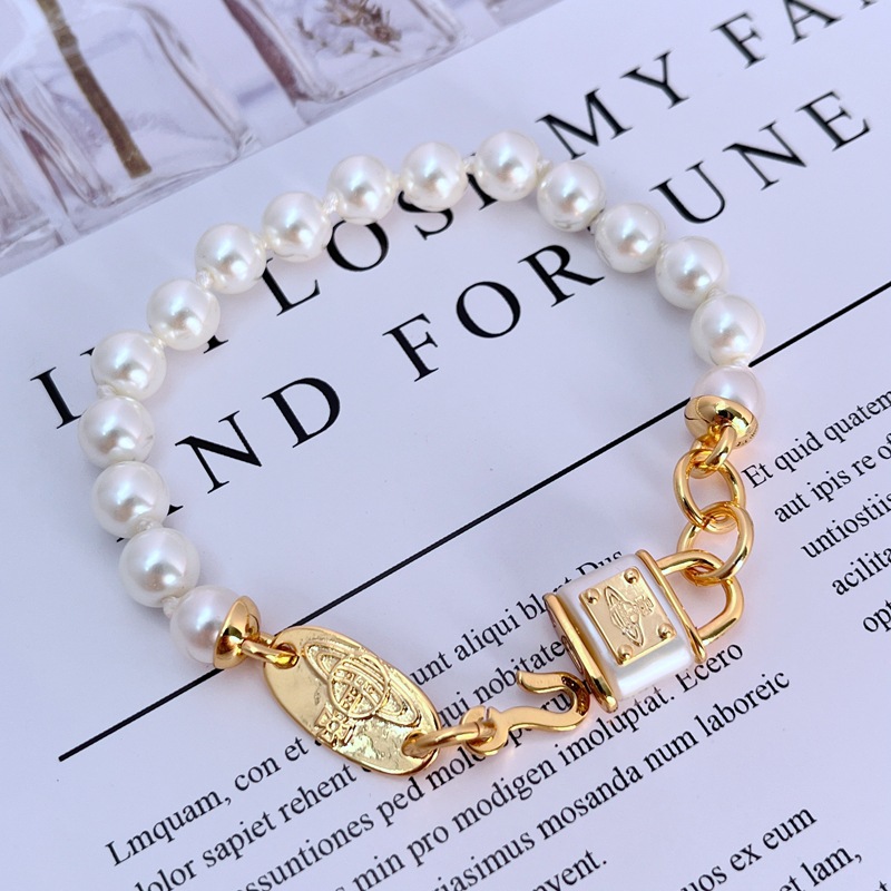 Fashionable small design lock from pearl