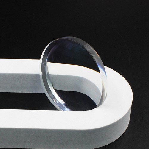 Factory wholesale 1.61 aspherical anti-blue light green film myopia lens high-definition transparent B-grade resin lens 