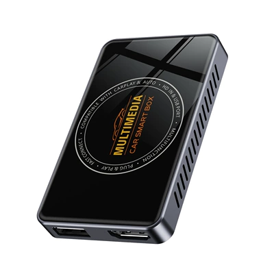 Cross-Border Carplay Screen Projector Car Tv Box Carplay/Android Auto to HDMI Video Box (Simsiz CarPlay və Android Auto) - by971a-432g-with-fan