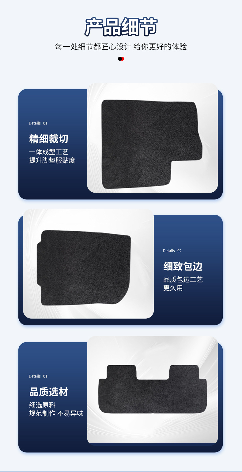 24 Models of Leduo L60 Car Floor Mats, Stain-Resistant Nylon Carpet Material, Custom-Fit Car Floor Mats, Comfortable and High-Quality Floor Mats