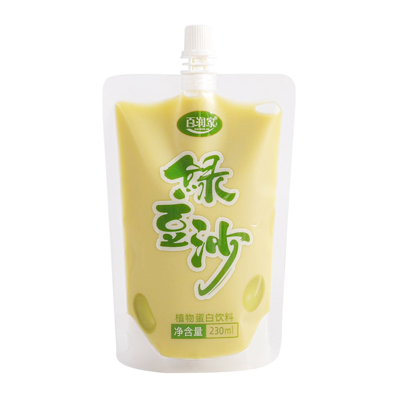 緑豆スムージー 230ml*10袋 フルボックス 脂肪分ゼロ 緑豆スムージー ドリンク 涼しい夏のドリンク 緑豆スープ|undefined