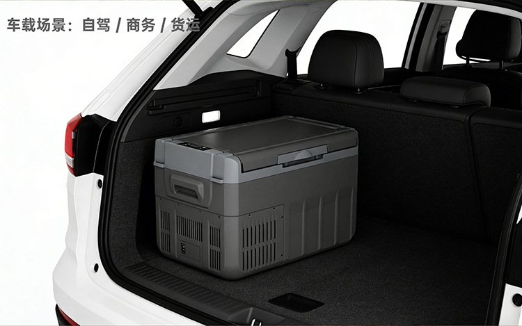 Qixuan Large-Capacity Rv Truck Outdoor Camping Compressor Car Refrigerator Cooler Small Freezer Box for Home Use
