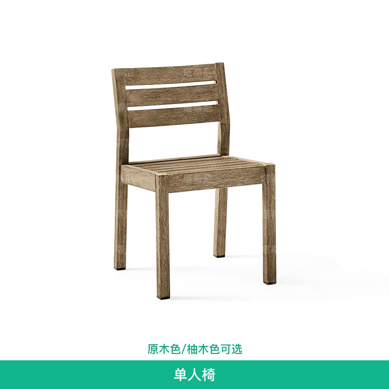 Conjunto de mesa y sillas de teca para exteriores, para patio, terraza de villa, jardín, resistente al agua y a los rayos UV, conjunto de banco de madera maciza.