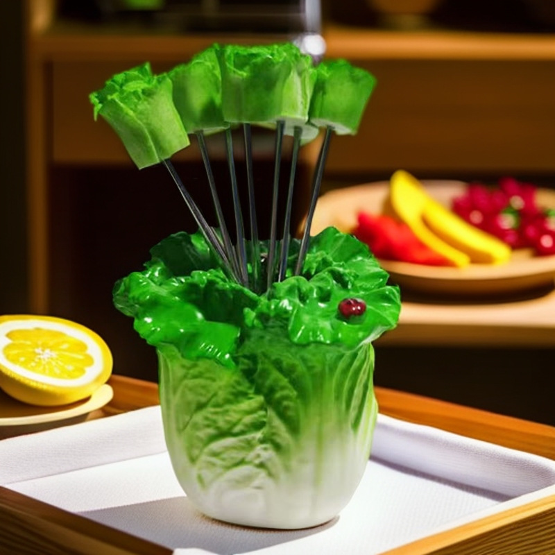 양배추 베이스 + 양배추 포크 6개