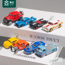 摩托车跑车踏板车玩具模型合金小车男孩三轮回力滑行 儿童玩具车