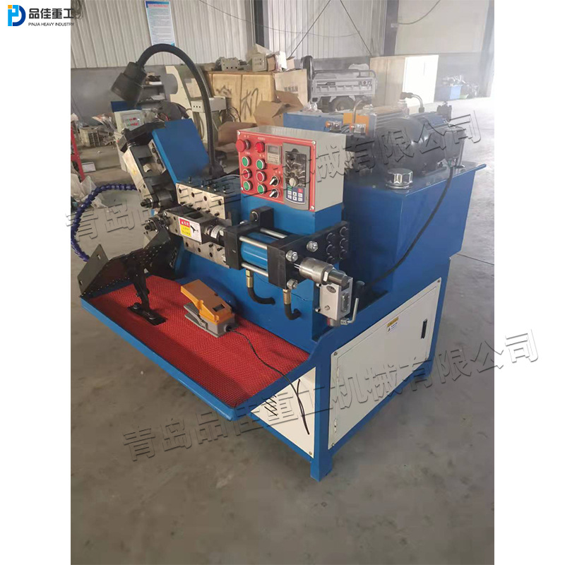 三轴液压滚丝机 自动液压螺纹压槽机 圆管外圆冷挤压成形机床