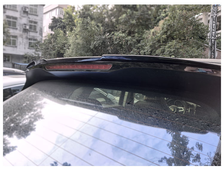 Universal Sedan Rear Wing No-Drill Modification Legal for Lynk & Co 05 Exterior Rubber Blade Spoiler Wholesale
