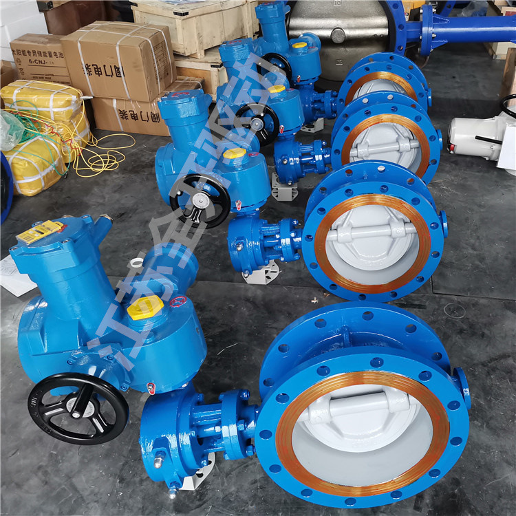 井下用防爆瓦斯蝶阀 带485通讯 矿用一体式WSD94F-10Q DN600
