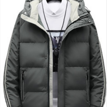 Abrigo de algodón acolchado para hombres 2023 Invierno nuevo estilo coreano abrigo de algodón acolchado para hombres suelto más tamaño con capucha abrigo de algodón acolchado engrosado abrigo cálido