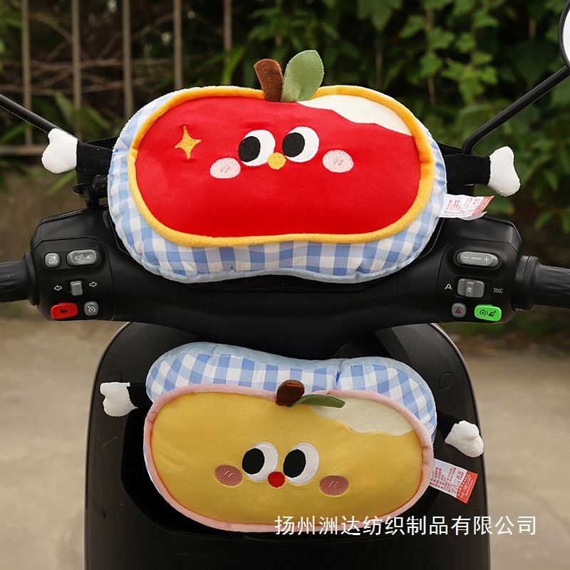 Cojín anticolisión de automóviles eléctricos de dibujos animados para bebés, asiento de automóviles de baterías para niños, almohada de cabeza gruesa anticolisión