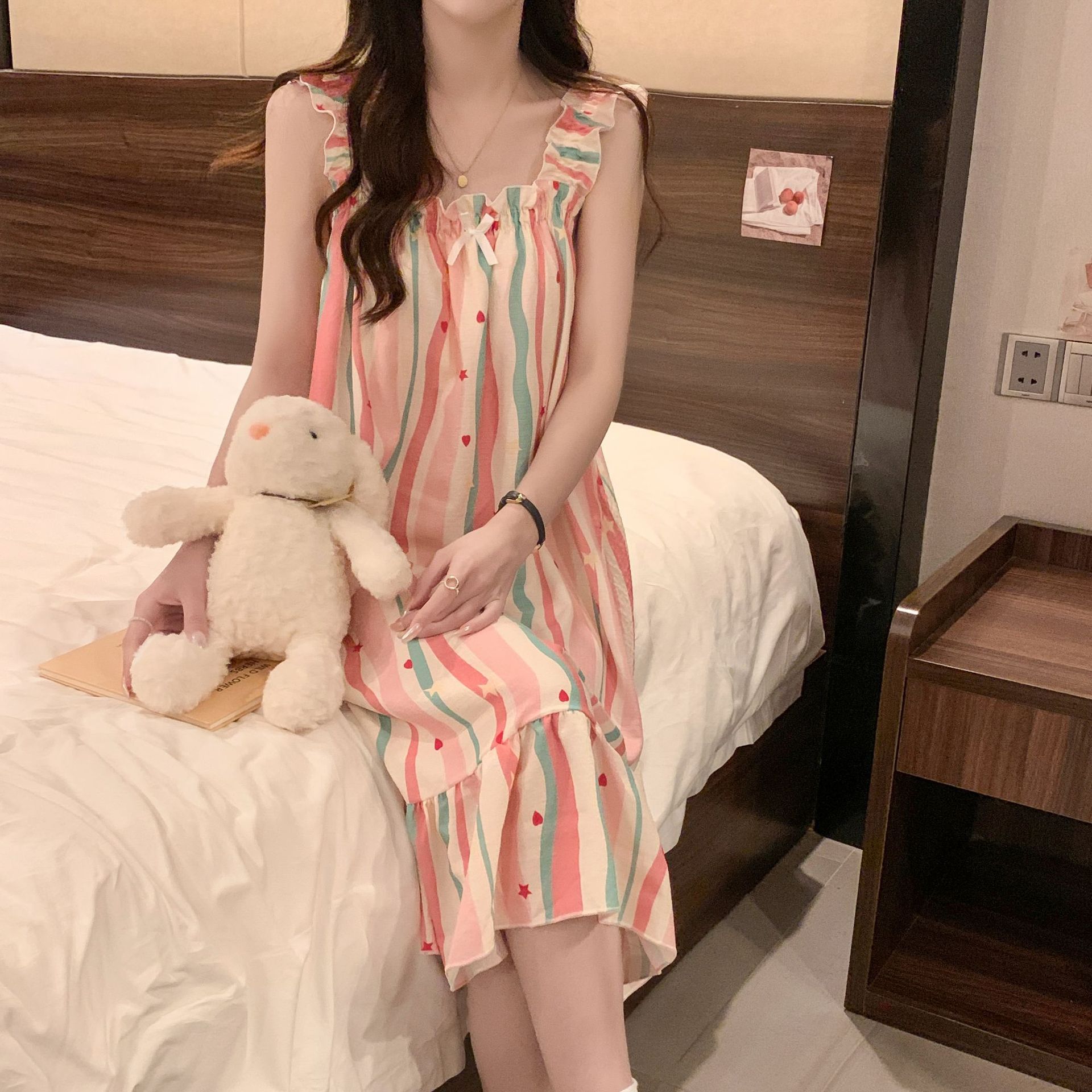 XDR4080#무지개 패턴