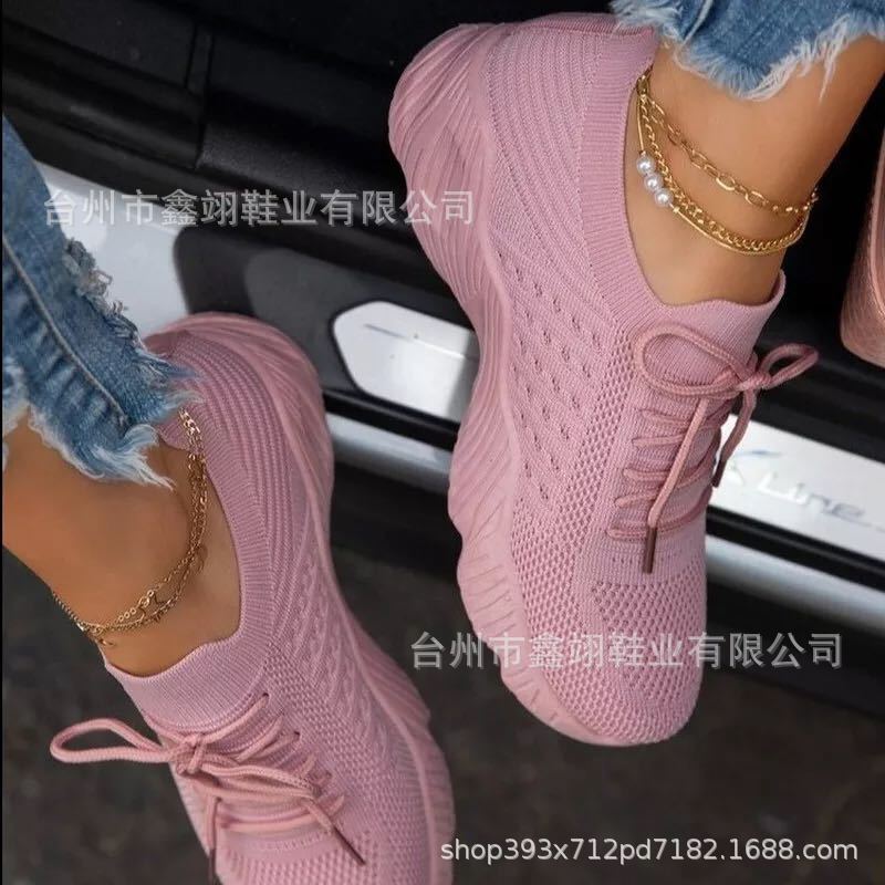 2021 spring new plus size sports shoes w...