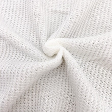 供应针织面料95/5莫代尔氨纶华夫格250G男女休闲