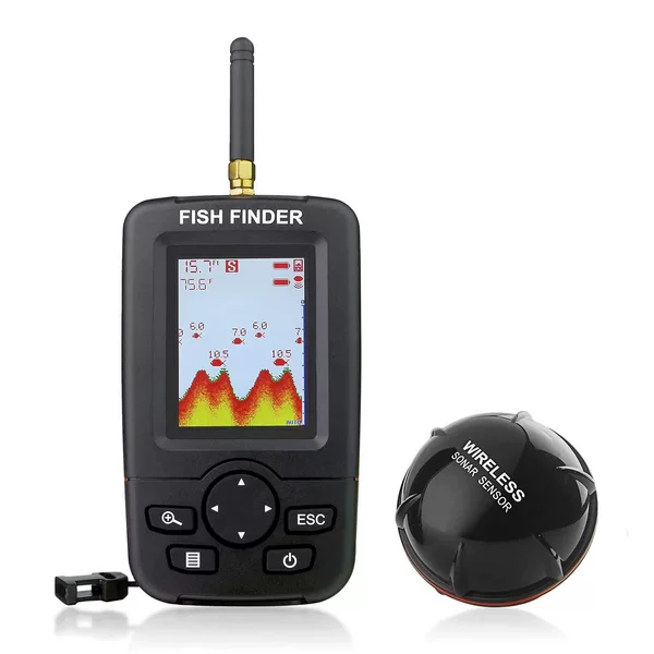 Fish Finder Wireless Sonar Underwater Visual High-Definition Fishing Detector Mobile Phone Ultrasonic Fish Locator Sonar Hot Product