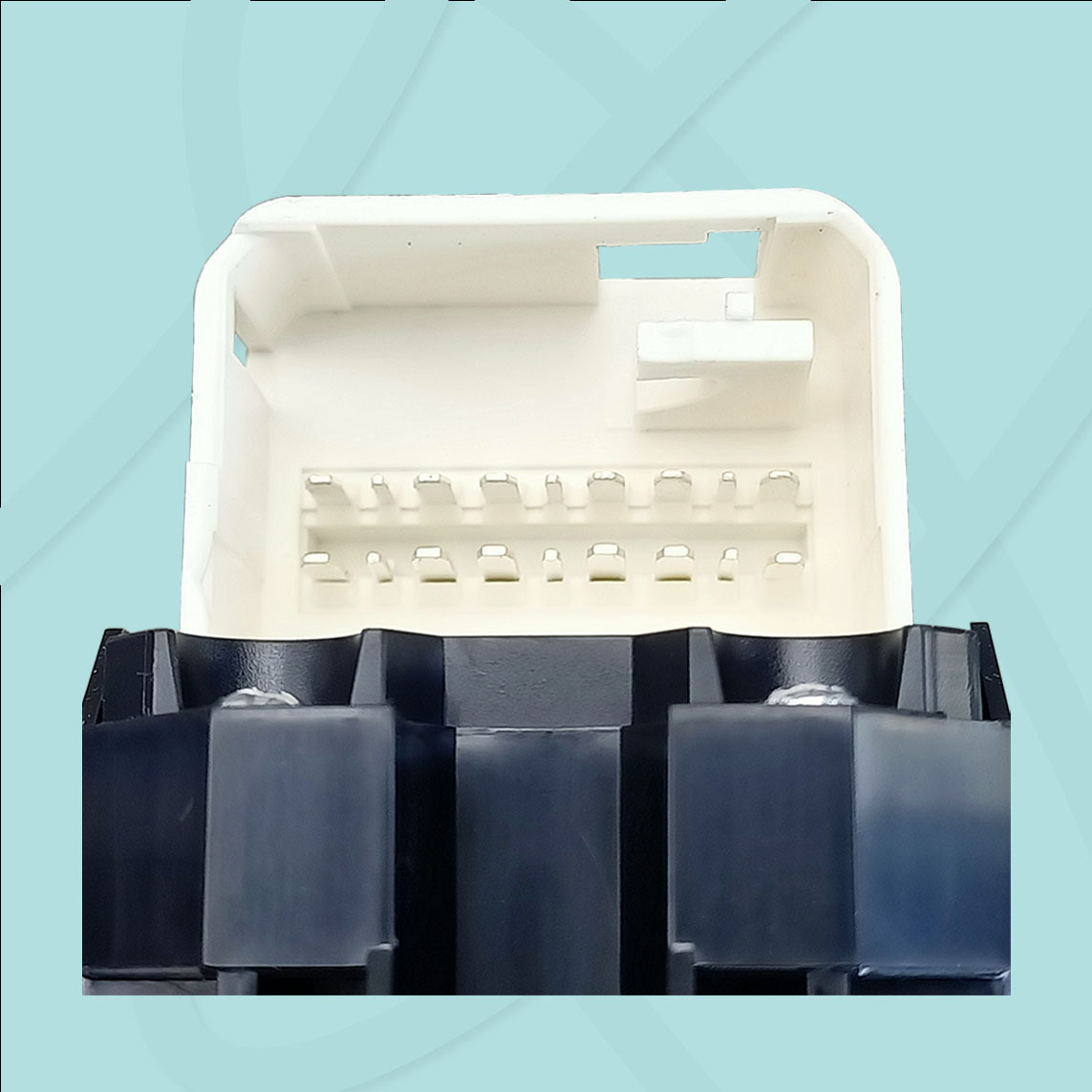 84820-0D600 Is Suitable for Toyota Glass Regulator Switch Full Key Ice Blue Light Innova Fortuner