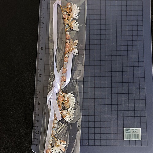 AliExpress Super Fairy Headband Flower Garland Headband Mori Girl Bridal Crown Sweet Korean Wedding Veil Headband