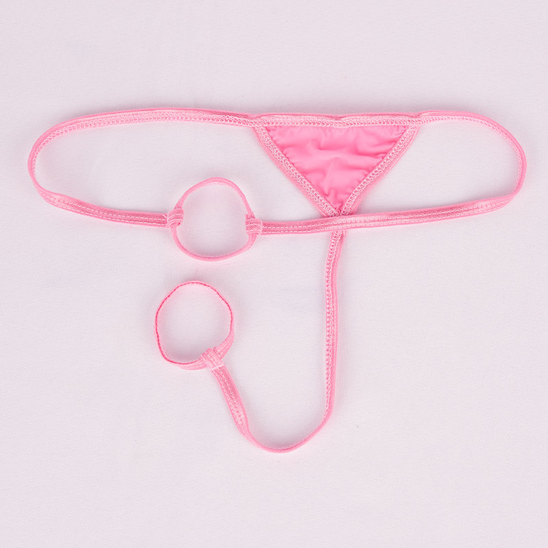 Exportation de strings sexy pour hommes, ensemble double cercle JJ Underwear une pièce Dropshipping_voghion.com