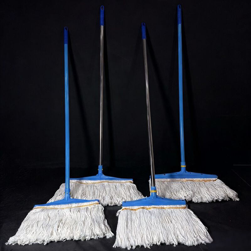 Directly Supplied from the Manufacturer, Cotton Mop with Stainless Steel Rod, Spray-Painted Iron Rod, Cotton Mop, Absorbent Mop, Household and Commercial Mop Directly Supplied from the Manufacturer, Cotton Mop with Stainless Steel Rod, Spray-Painted Iron Rod, Cotton Mop, Absorbent Mop, Household and Commercial Mop