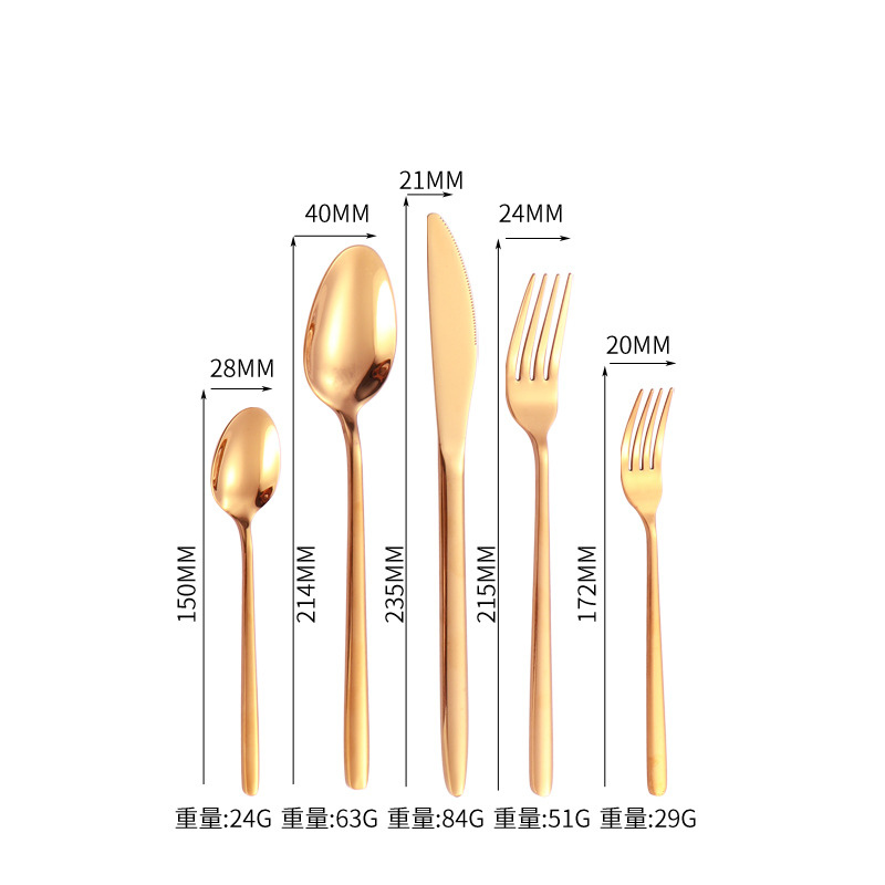 Oro rosa (5 puntos principales)