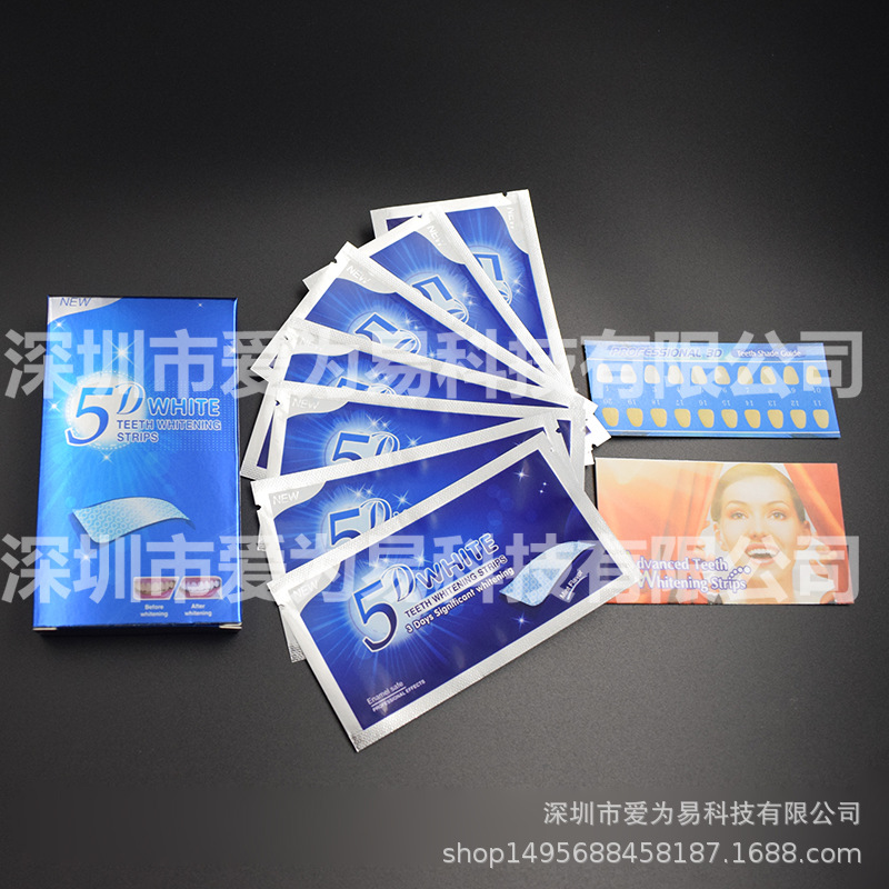7袋装5D牙贴带盒