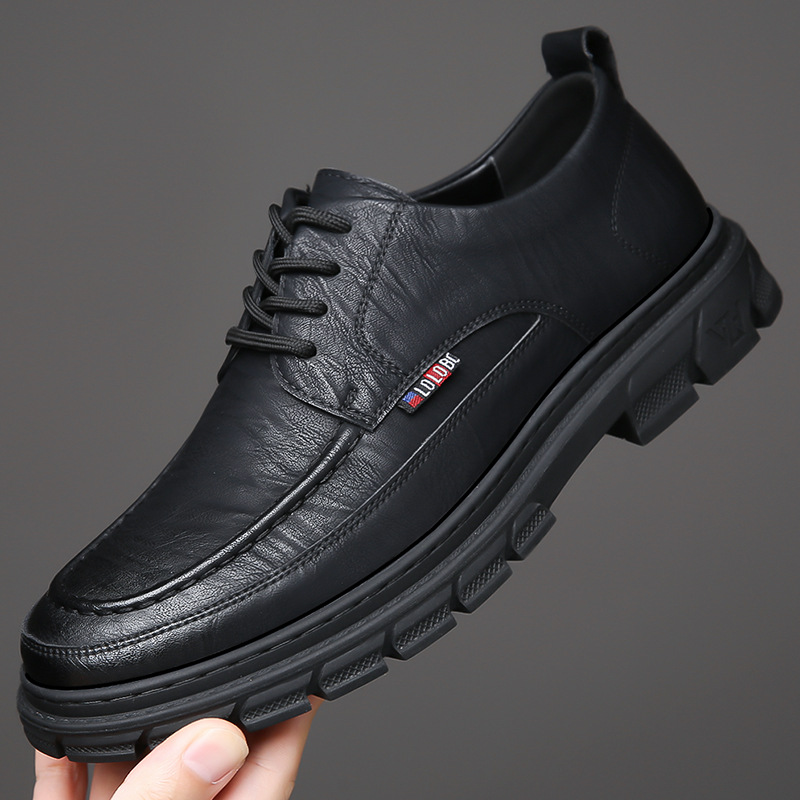 5801 블랙 싱글 슈즈