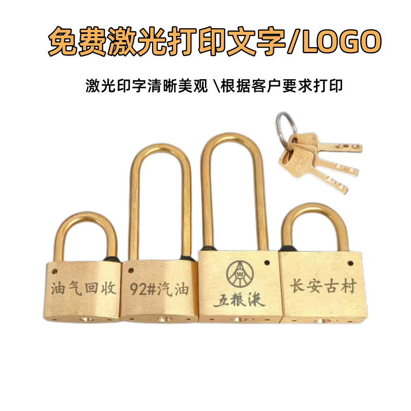 Cerradura de cobre cerradura de cobre cerradura cerradura cerradura cerradura de tanque de gas cerradura cerradura impermeable cerradura de caja de medidor eléctrico cerradura industrial