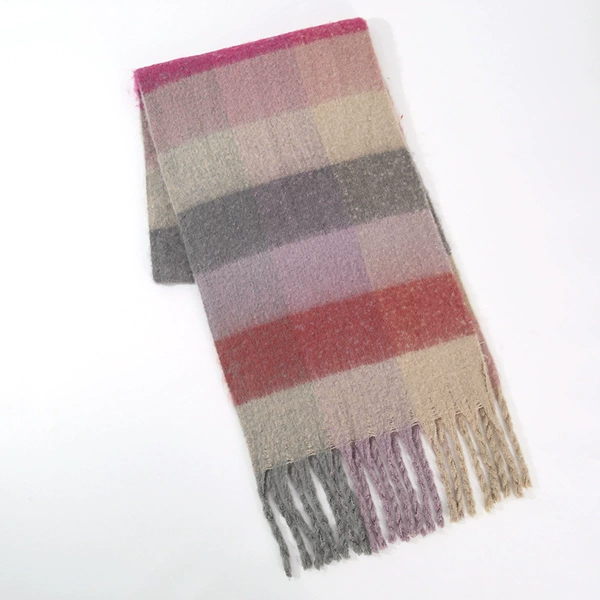 Beige, purple